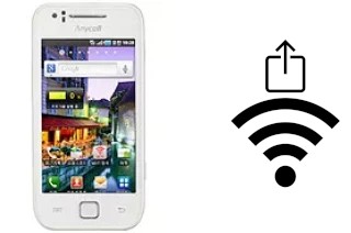 How to generate a Wi-Fi QR code on a Samsung M130K Galaxy K