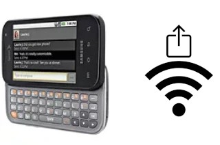 How to generate a Wi-Fi QR code on a Samsung M920 Transform