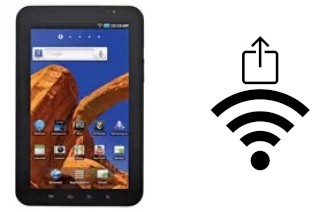 How to generate a QR code with the Wi-Fi password on a Samsung P1010 Galaxy Tab Wi-Fi