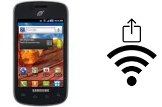 How to generate a QR code with the Wi-Fi password on a Samsung Galaxy Proclaim S720C