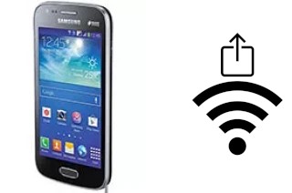 How to generate a Wi-Fi QR code on a Samsung Galaxy S II TV