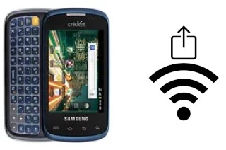 How to generate a QR code with the Wi-Fi password on a Samsung R730 Transfix