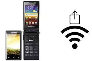 How to generate a QR code with the Wi-Fi password on a Samsung W999