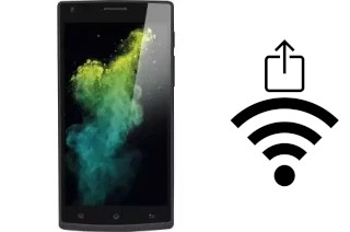 How to generate a QR code with the Wi-Fi password on a Sencor Element P5503 LTE