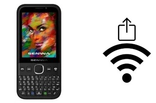 How to generate a QR code with the Wi-Fi password on a Senwa Dynamic Plus SQ380