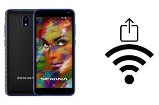 How to generate a QR code with the Wi-Fi password on a Senwa Inizio S5018