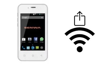 How to generate a QR code with the Wi-Fi password on a Senwa S605