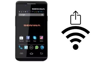 How to generate a QR code with the Wi-Fi password on a Senwa S615