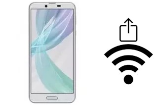 How to generate a Wi-Fi QR code on an Sharp Aquos Sense Plus