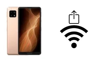 How to generate a Wi-Fi QR code on an Sharp Aquos Sense4