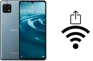 How to generate a Wi-Fi QR code on an Sharp Aquos Sense6