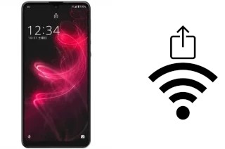 How to generate a Wi-Fi QR code on an Sharp Aquos Zero5G