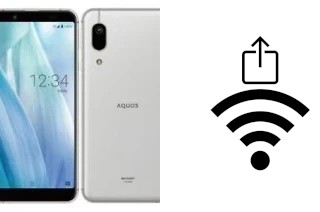 How to generate a Wi-Fi QR code on an Sharp Sense3 Plus