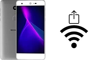 How to generate a QR code with the Wi-Fi password on a Sharp Z2