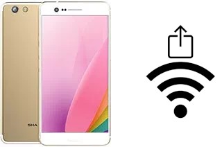 How to generate a QR code with the Wi-Fi password on a Sharp Z3