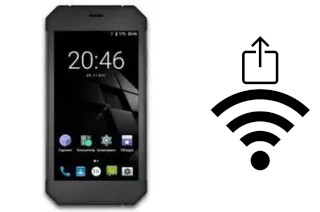 How to generate a QR code with the Wi-Fi password on a Sigma Mobile X-treme PQ34