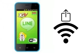 How to generate a QR code with the Wi-Fi password on a SKG AD-558