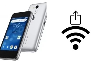 How to generate a QR code with the Wi-Fi password on a Sky-Devices E55 Max