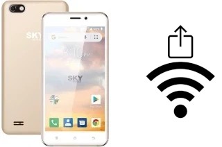 How to generate a QR code with the Wi-Fi password on a Sky-Devices Elite B5