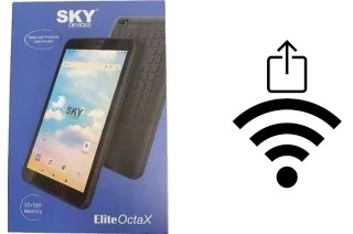 How to generate a QR code with the Wi-Fi password on a Sky-Devices Elite OctaX