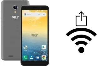 How to generate a QR code with the Wi-Fi password on a Sky-Devices Platinum G55