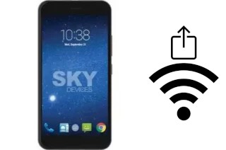 How to generate a QR code with the Wi-Fi password on a Sky-Devices Sky Elite 5-0L Plus