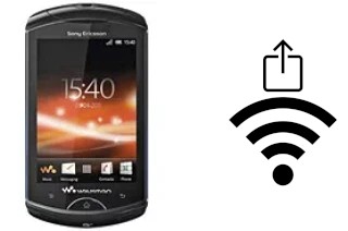 How to generate a Wi-Fi QR code on an Sony Ericsson WT18i