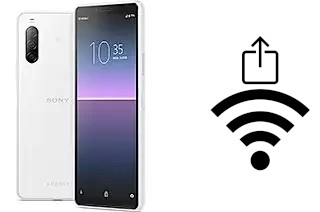 How to generate a Wi-Fi QR code on an Sony Xperia 10 II