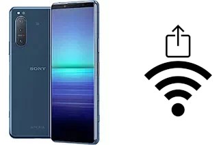 How to generate a Wi-Fi QR code on an Sony Xperia 5 II