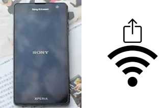 How to generate a Wi-Fi QR code on an Sony Xperia LT29i Hayabusa