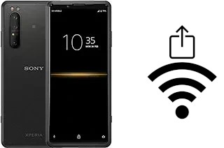 How to generate a Wi-Fi QR code on an Sony Xperia Pro (2020)