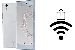 How to generate a QR code with the Wi-Fi password on a Sony Xperia R1 (Plus)