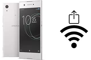 How to generate a Wi-Fi QR code on an Sony Xperia XA1