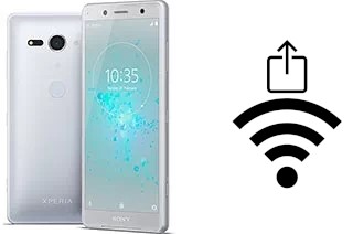 How to generate a Wi-Fi QR code on an Sony Xperia XZ2 Compact