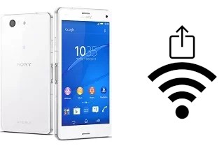 How to generate a Wi-Fi QR code on an Sony Xperia Z3 Compact