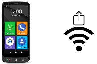 How to generate a QR code with the Wi-Fi password on a SPC ZEUS 4G