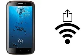 How to generate a QR code with the Wi-Fi password on a Spice Mi-530 Stellar Pinnacle