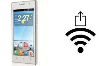 How to generate a QR code with the Wi-Fi password on a Spice Mi-451 Smartflo Poise