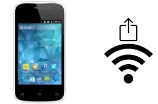 How to generate a QR code with the Wi-Fi password on a Spice Mi-354 Smartflo Space