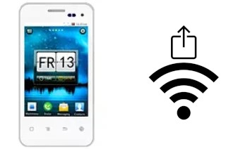 How to generate a QR code with the Wi-Fi password on a Spice Mi-355 Stellar Craze