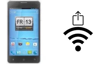 How to generate a QR code with the Wi-Fi password on a Spice Mi-500 Stellar Horizon