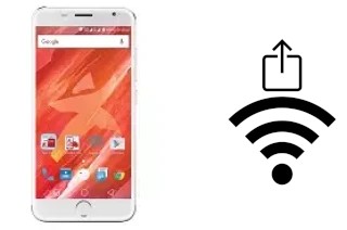 How to generate a QR code with the Wi-Fi password on a Starmobile Up Sense