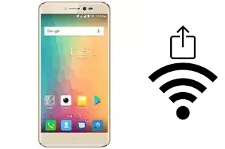 How to generate a QR code with the Wi-Fi password on a Symphony i10+