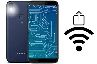 How to generate a QR code with the Wi-Fi password on a Symphony P11