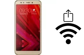 How to generate a QR code with the Wi-Fi password on a Symphony V140