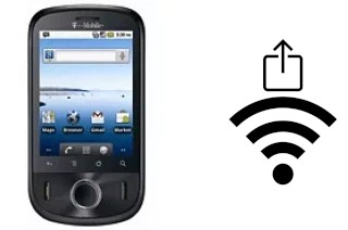 How to generate a QR code with the Wi-Fi password on a T-Mobile Comet