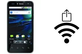 How to generate a QR code with the Wi-Fi password on a T-Mobile G2x