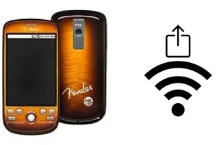 How to generate a QR code with the Wi-Fi password on a T-Mobile myTouch 3G Fender Edition