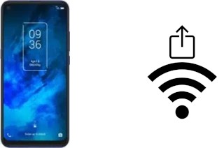 How to generate a QR code with the Wi-Fi password on a TCL 10 5G