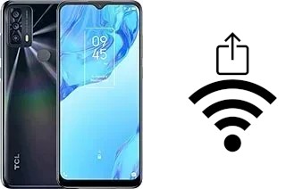 How to generate a Wi-Fi QR code on an TCL 20B